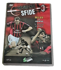DVD Le grandi sfide Milan vs Juventus ITA nuovo EDITORIALE ed. Rai Trade B60