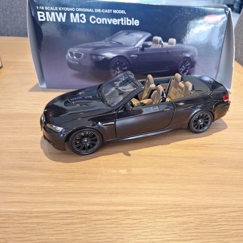 Kyosho bmw e92 cabrio - 1/18, m3