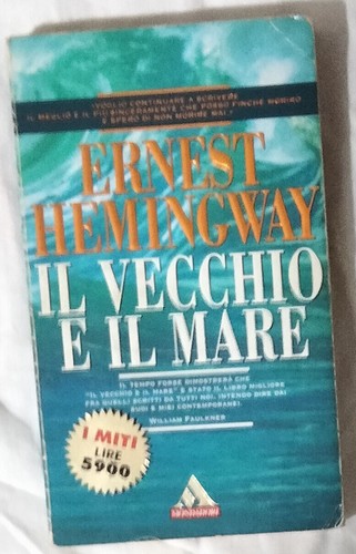 Libro vecchio il mare - mare,