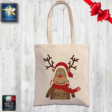 shopper borsa cotone NATALE