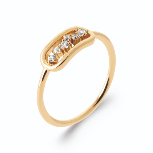 Anello fede oro - di, placcato
