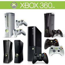 Console xbox 360 - console, (bianco/nero)