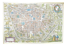 importante mappa ANTICA del