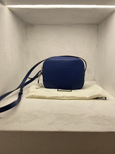 GUCCI CAMERA BAG PELLE BLU