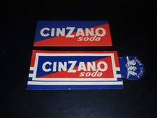 2 SEGNALIBRI CINZANO SODA – GIALLI GARZANTI TRE SCIMMIETTE ANNI '50