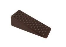 4 Pezzi Cuneo Fermaporta Cunei Ferma Porta Marrone