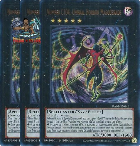 Yugioh numero c104 - numero, umbral