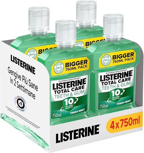 Listerine total care - listerine,