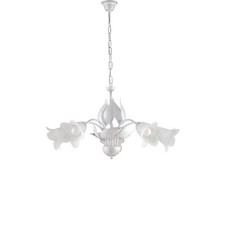 Lampadario 5 Luci Olga Ferro