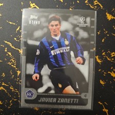 Topps Lost Rookie - Inter - Javier Zanetti - Parallel 07/49