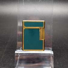 Accendino dupont laccato verde - accendino,