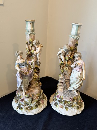 Meissen candelabri - meissen,