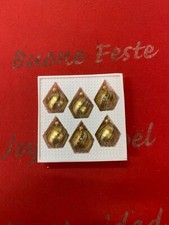 6 palline di Natale vintage