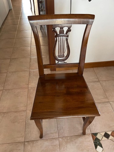 Sedie legno noce - in,