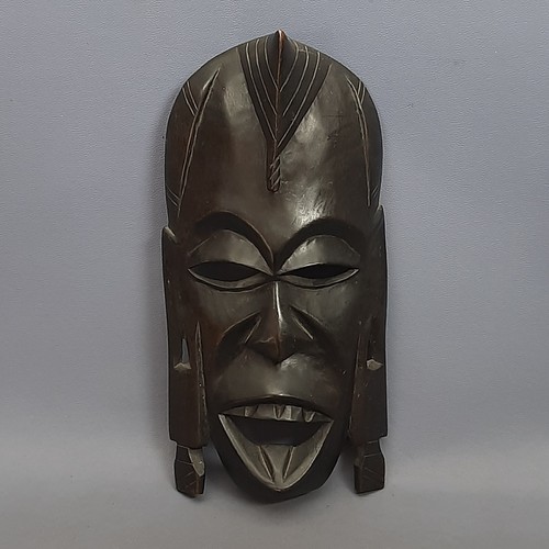 Maschera tribale legno - maschera,