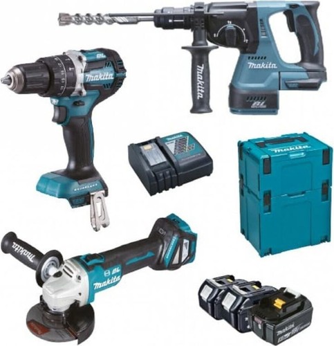 Makita dlx3119tj combo kit - kit, 18v