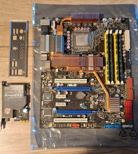 Asus p5e q6600 8gb - +, e