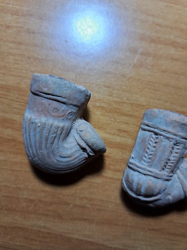 Pipa terracotta antica - pipa,