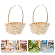  6 Pcs Cestino Intrecciato