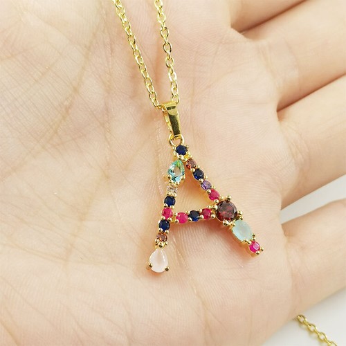 Collana catenina con iniziale - collana,