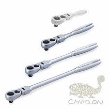 TONE 1/4" Manico a Cricchetto Testa Flessibile Presa Tipo 6,35mm Corto - EX Lungo Giappone