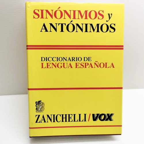Sinónimos antónimos - y,