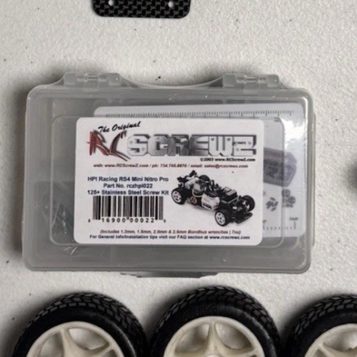 Rcscrewz hpi rs4 mini kit - hpi,