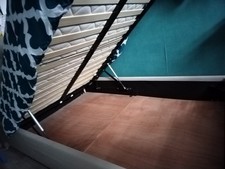 letto contenitore una piazza e mezza. Senza Materasso