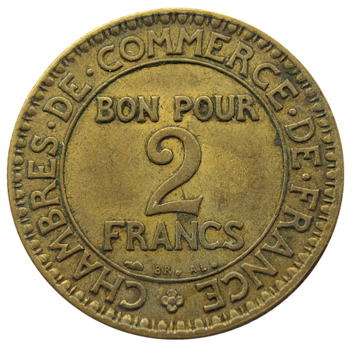 Francia franchi 1925 xf - 2, xf+