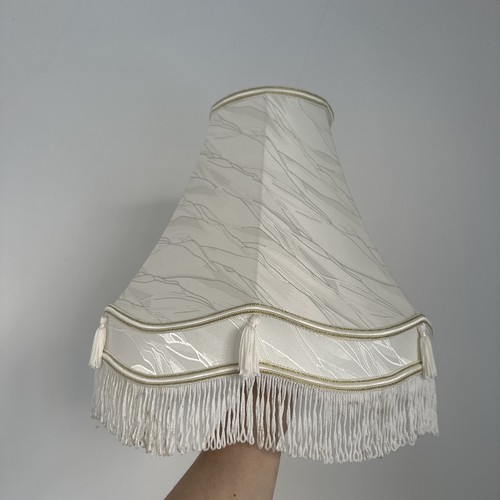 Lampada campana frangia