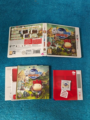 3ds scribblenauts unlimited - scribblenauts,