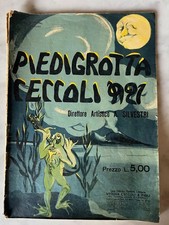 Piedigrotta Ceccoli 1921 direttore A. Silvestri Spartiti Canzone Napoletana