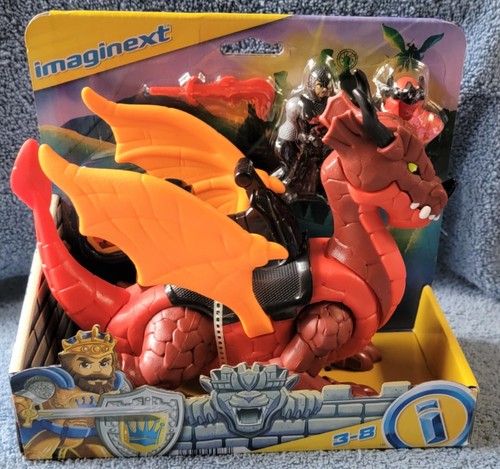 Imaginext regno castello drago - imaginext,