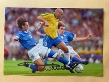 Foto autografata Paolo Maldini autografo Milano autografo Italia Signed Photo