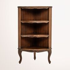 Mobile Angolare in Stile Barocco – 3 Ripiani Intagliati