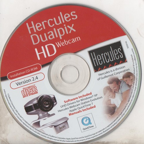 Hercules dualpix webcam - -,