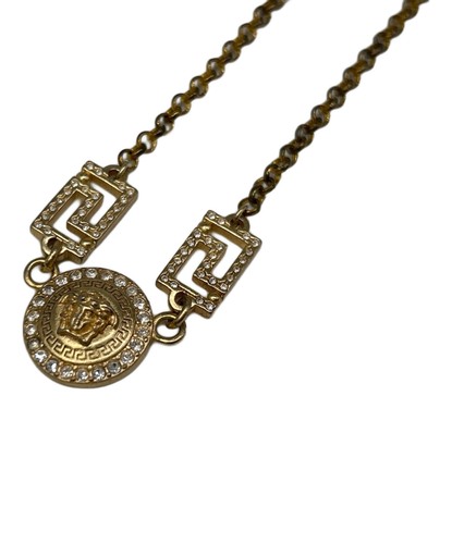 Collana versace medusa metallo - versace,