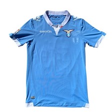 Macron tshirt SS Lazio calcio Novaretti stagione 2014/15 con patch serie A tg.XL