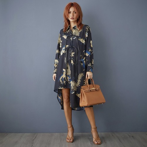 Abito tunica donna - , blu