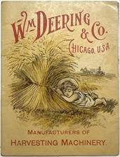 1888 DEERING HARVESTING