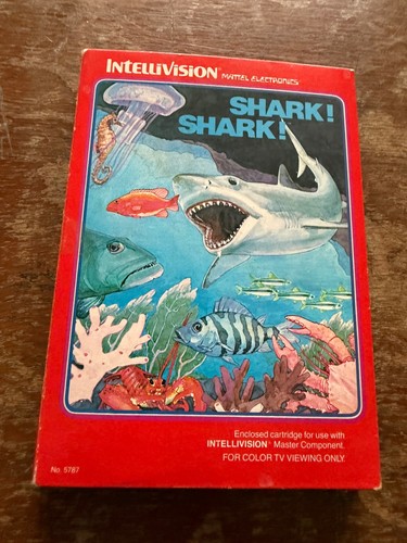 Intellivision mattel shark - intellivision,