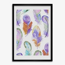 Tulup Picture MDF Framed Wall