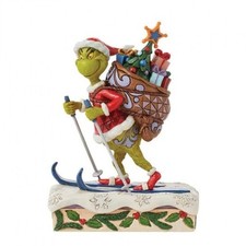 Il Grinch Sciatore Figurine by