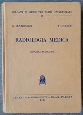 Radiologia Medica Lenarduzzi Hueber CEDAM 1975 Medicina Università