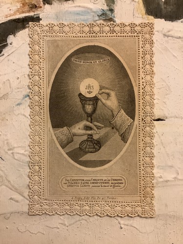 Santino sacro calice prima - sacro,