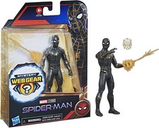 HASBRO SPIDER-MAN MYSTERY WEBGEAR SPIDER-MAN TUTA NERA F1913