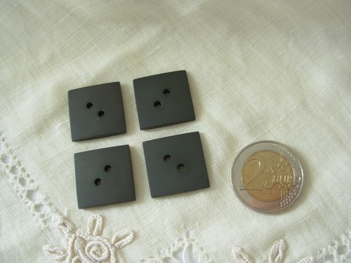 Bottoni antichi quadrati set - quadrati,