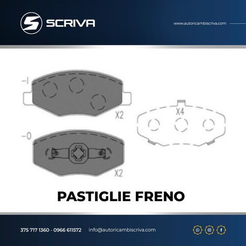 Serie pastiglie freno - pastiglie,