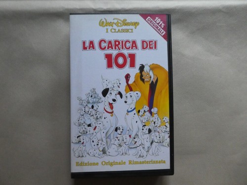 Vhs walt disney carica - walt, la