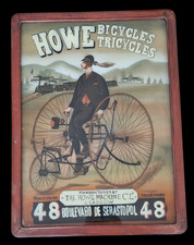 Antico vetro pubblicitario